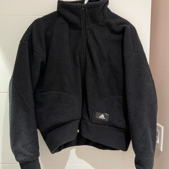 Adidas teddy bear jacket - Picture 3 of 4